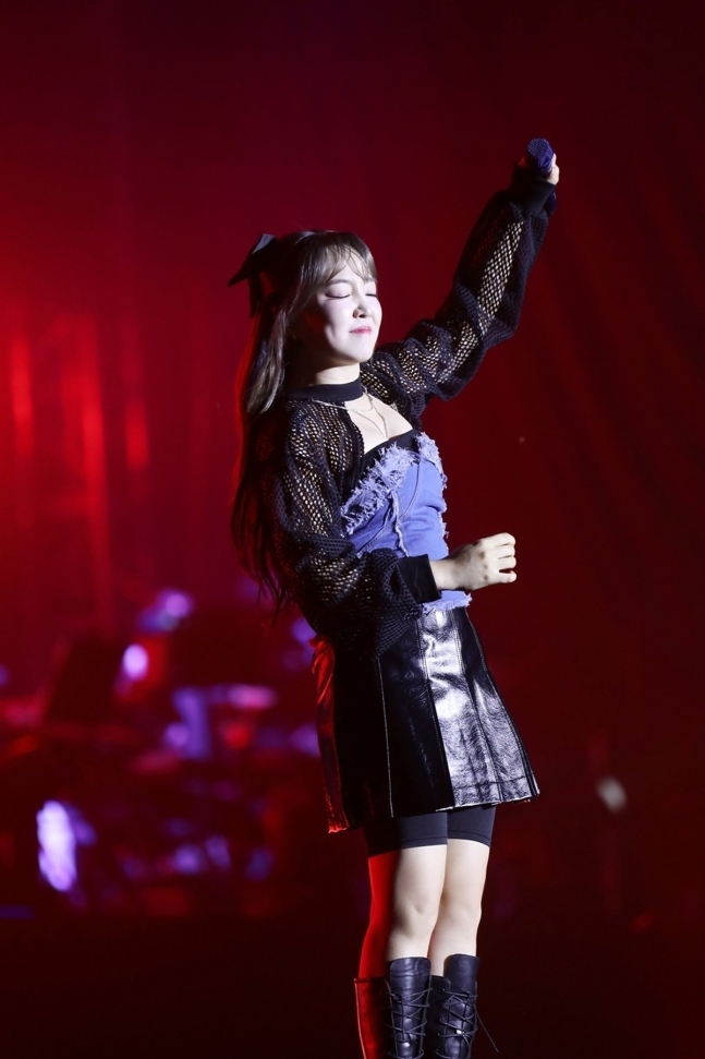 가수 윤하 데뷔 20주년 콘서트 모습/사진=C9엔터테인먼트