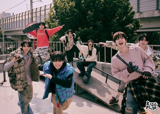 그룹 킥플립(KickFlip)/사진=JYP엔터테인먼트