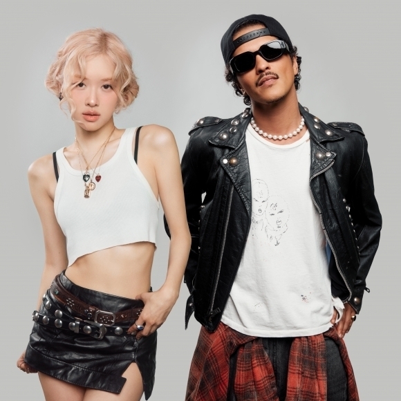 로제와 브루노 마스/사진=더블랙레이블