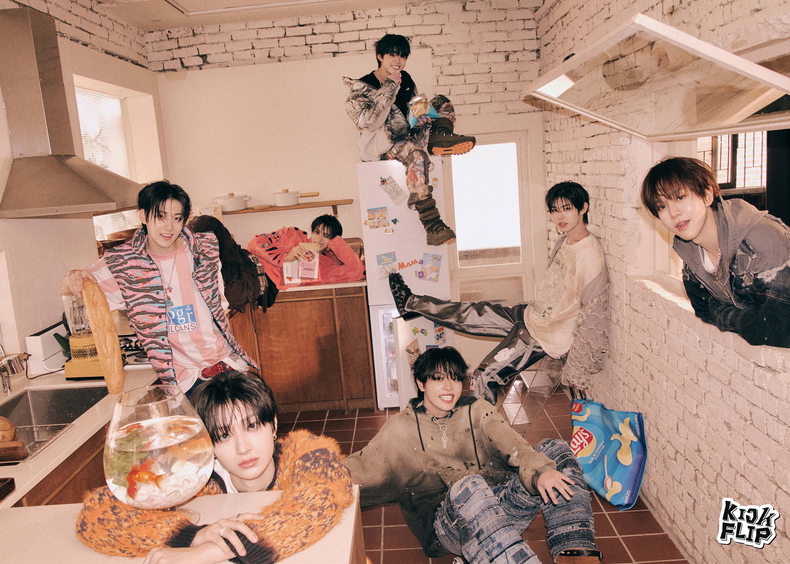 <strong>JYP 신인 보이그룹 킥플립/사진=JYP엔터테인먼트</strong>