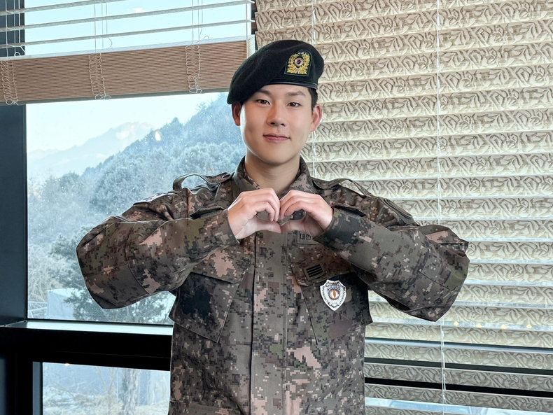 몬스타엑스 주헌 전역/사진=스타쉽엔터테인먼트