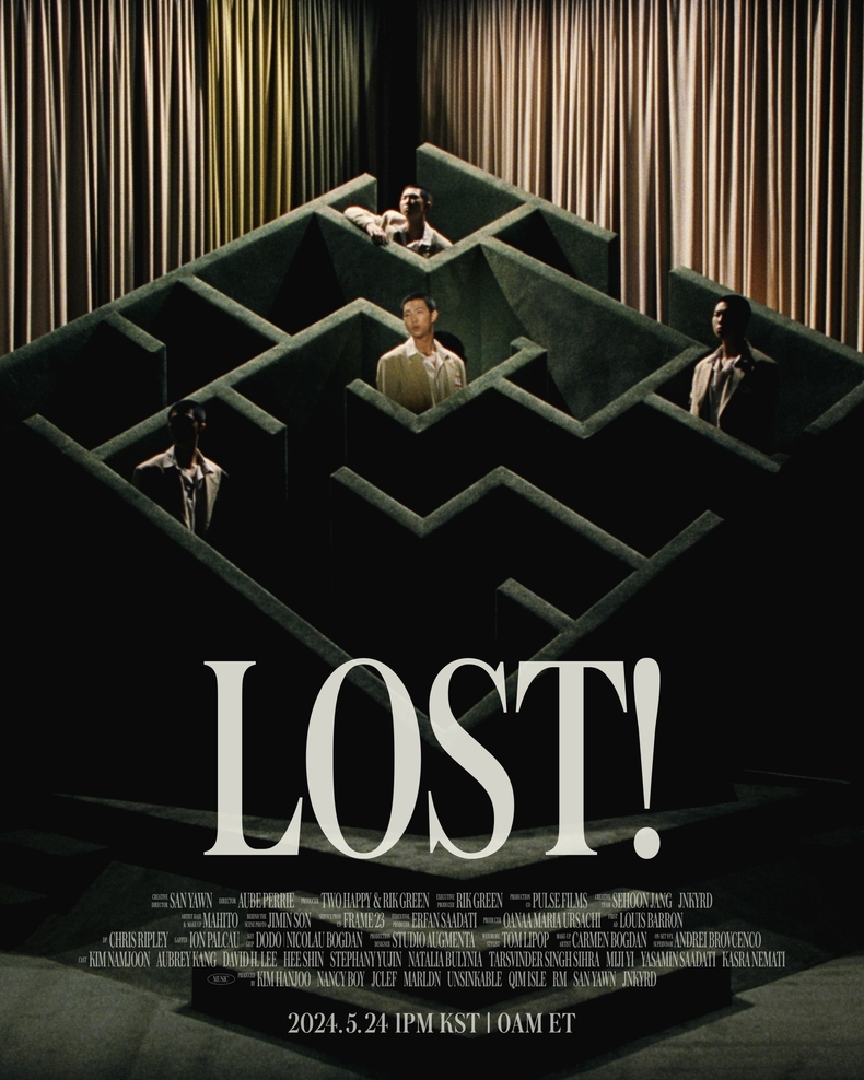 방탄소년단 RM 'LOST!' 트랙 포스터/사진=빅히트 뮤직