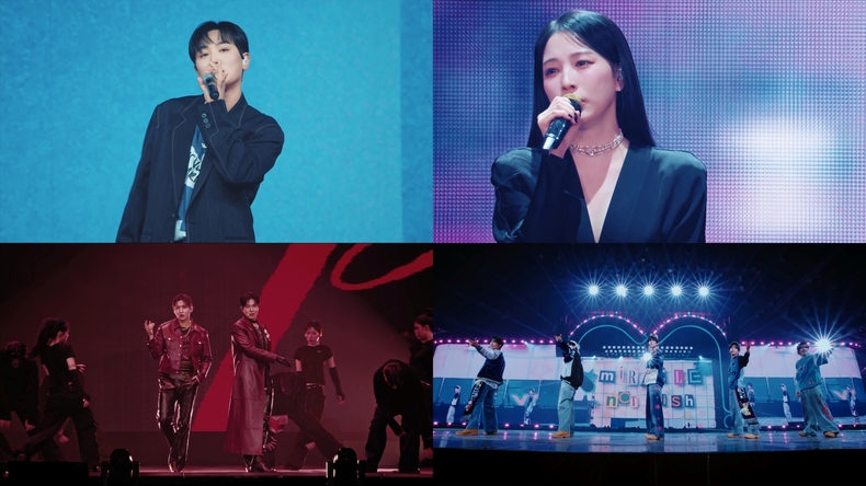 2025 SMTOWN 앨범 스테이지 클립 캡처/사진=SM엔터테인먼트