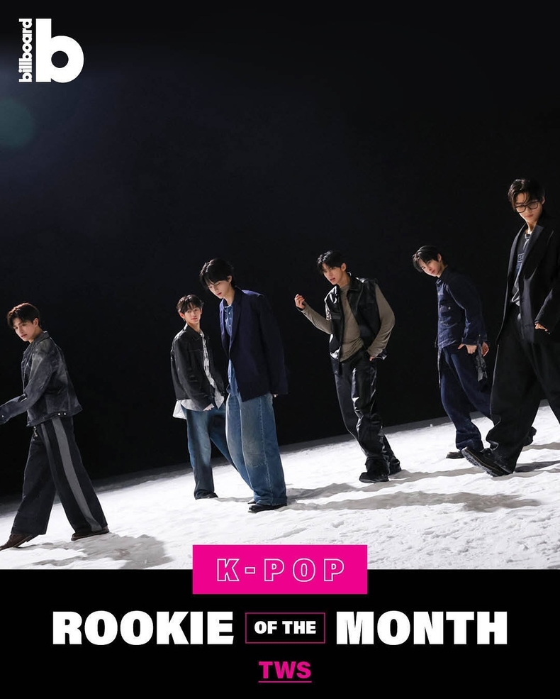 투어스 빌보드 '이달의 K-팝 루키' 선정/사진=빌보드, 플레디스 엔터테인먼트