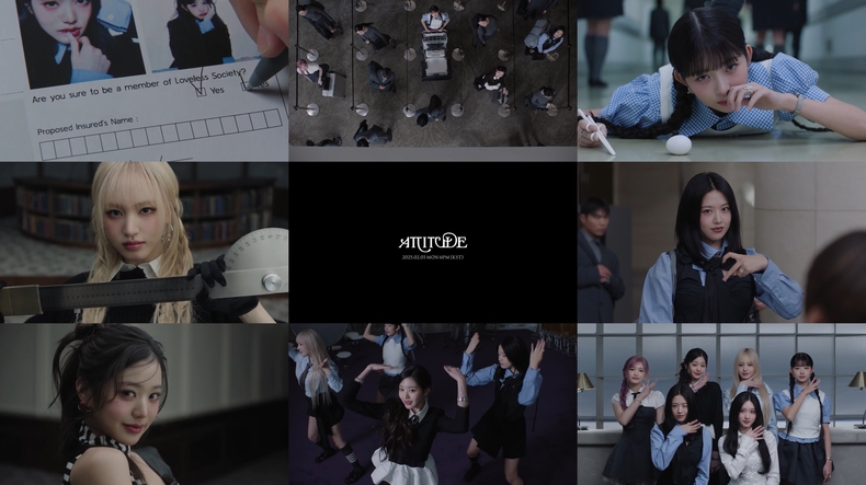아이브 '애티튜드' MV 티저 캡처/사진=스타쉽엔터테인먼트