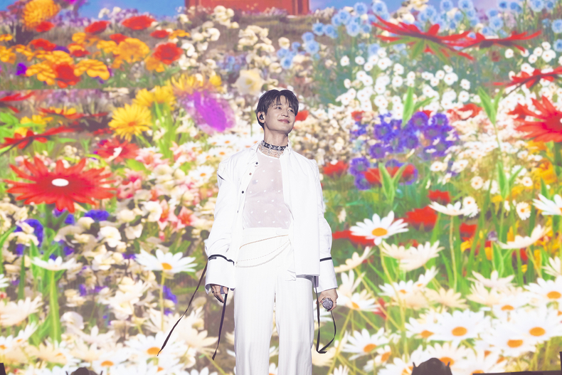 민호 일본 콘서트 모습/사진=田中聖太郎写真事務所