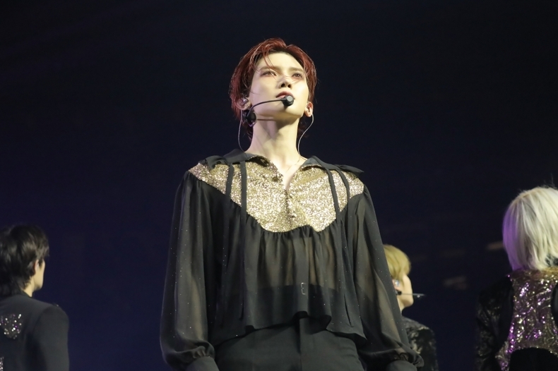 에이티즈 바로셀로나 공연 모습/사진=KQ엔터테인먼트