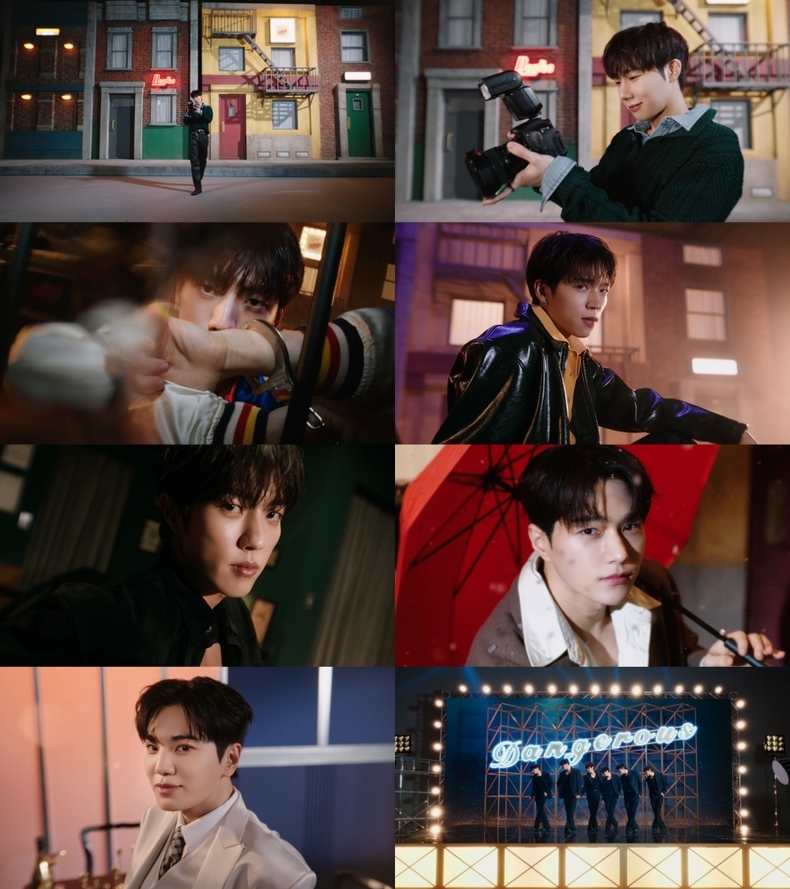 인피니트 미니 8집 '라이크 인피니트(LIKE INFINITE)' 타이틀곡 '데인저러스' 뮤직비디오 티저/사진=인피니트 컴퍼니