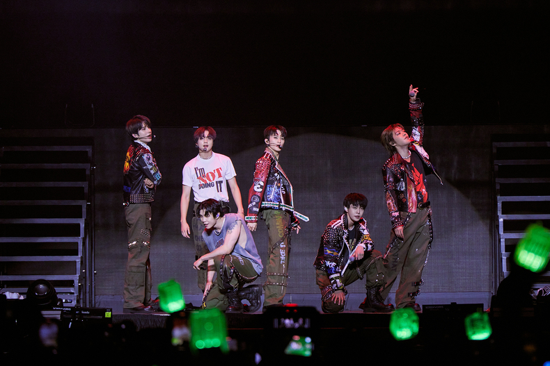 NCT 127 북미 투어 공연/사진=SM엔터테인먼트