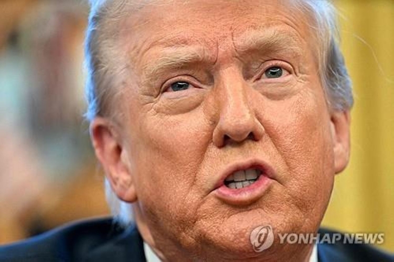 도널드 트럼프 미국 대통령