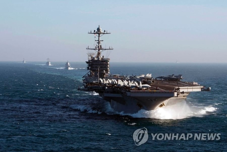 <strong>미 해군 항공모함 해리 S. 트루먼</strong>