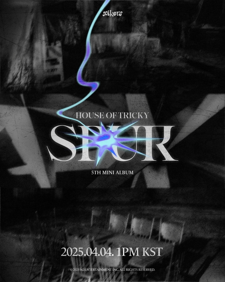 싸이커스, 미니 5집 '하우스 오브 트리키: 스퍼(HOUSE OF TRICKY: SPUR)' 포스터 공개/사진=KQ엔터테인먼트
