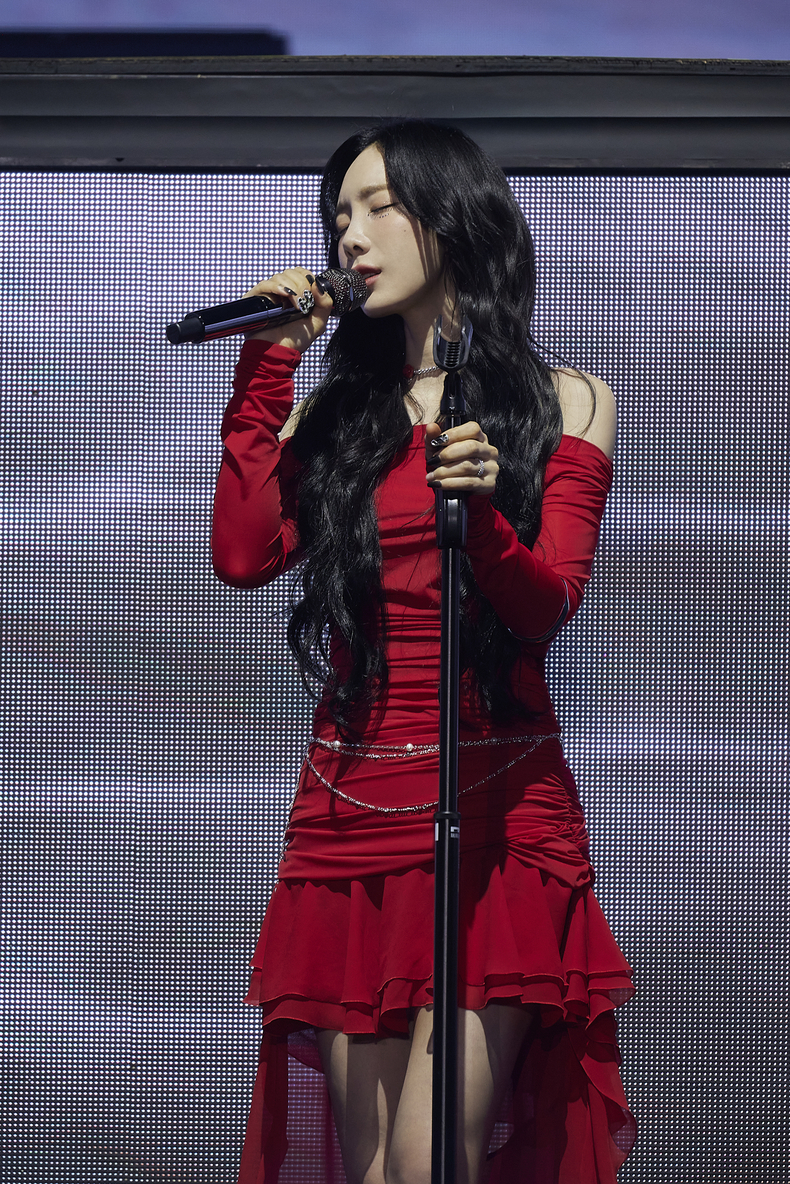 태연 타이베이 콘서트 모습/사진=SM엔터테인먼트