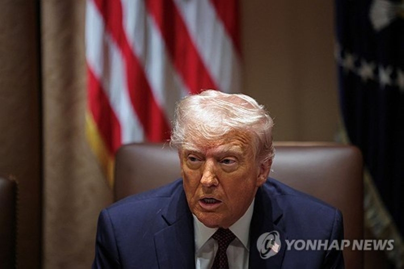 도널드 트럼프 미국 대통령