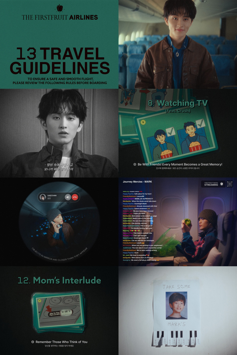 NCT 마크 첫 솔로 앨범 하이라이트 메들리 영상 캡처/사진=SM엔터테인먼트