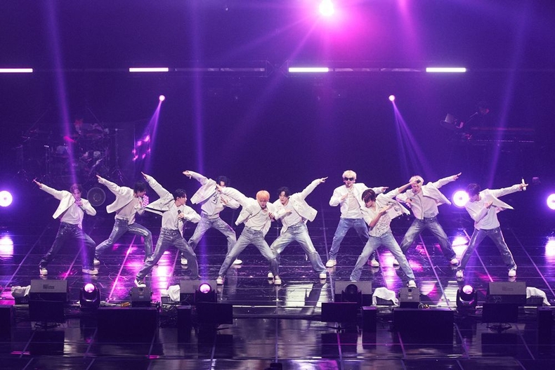 트레저 팬 콘서트 '스페셜 모멘트(SPECIAL MOMENT)’ 공연 모습/사진=YG엔터테인먼트