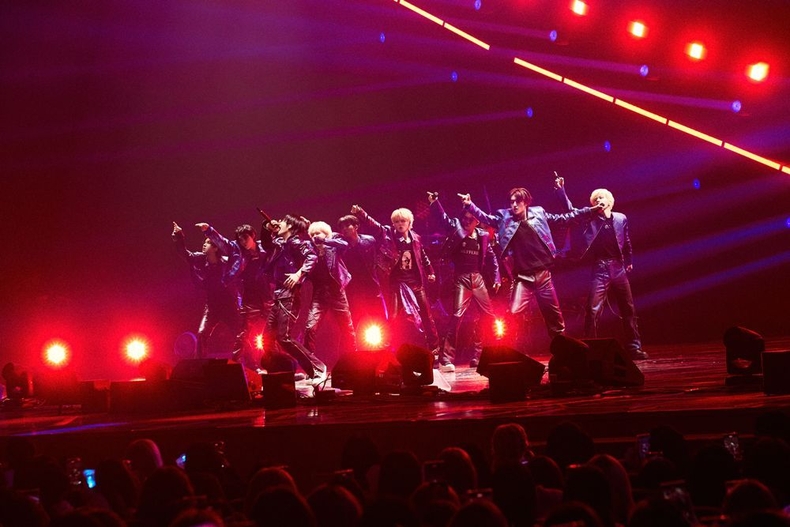 트레저 팬 콘서트 '스페셜 모멘트(SPECIAL MOMENT)’ 공연 모습/사진=YG엔터테인먼트