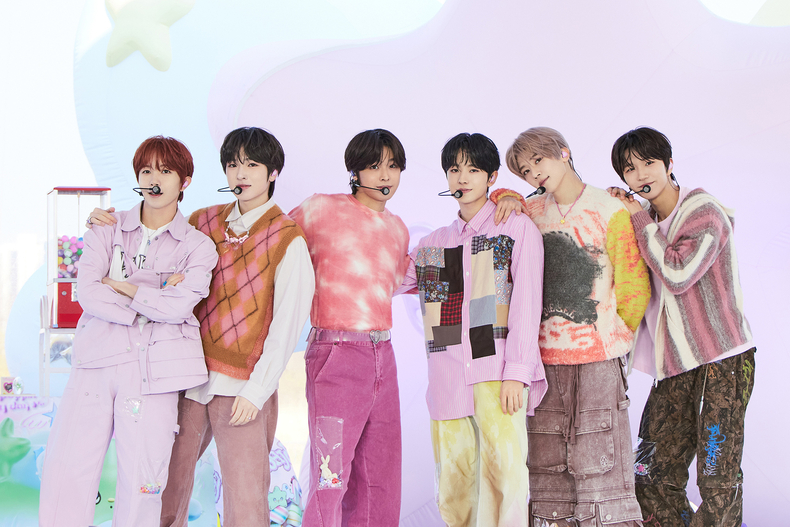 NCT WISH 스페셜 오프라인 이벤트 'poppop in the buble' 모습/사진=SM엔터테인먼트