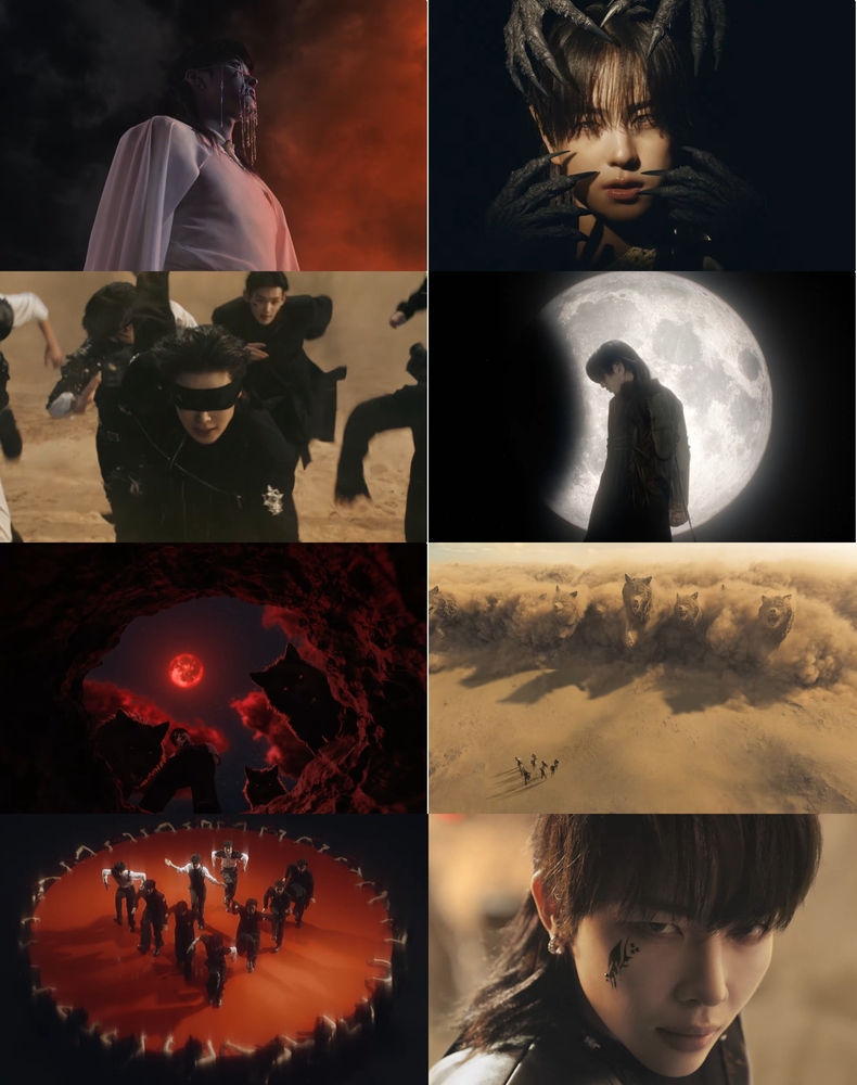 앤팀(&TEAM), 'Go in Blind' MV 티저 갈무리/사진=하이브 레이블즈