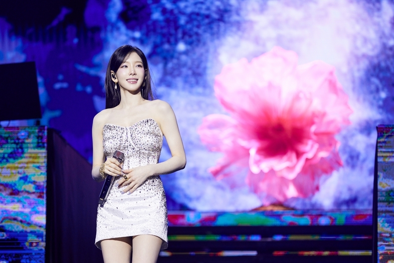태연 마카오 공연 모습/사진=SM엔터테인먼트