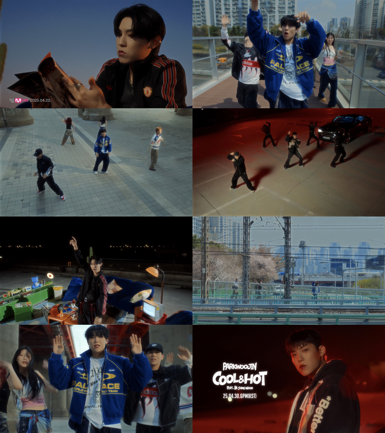 AB6IX 박우진, 첫 솔로 싱글 타이틀곡 ‘쿨 앤 핫’ MV 티저 갈무리/사진=브랜뉴뮤직