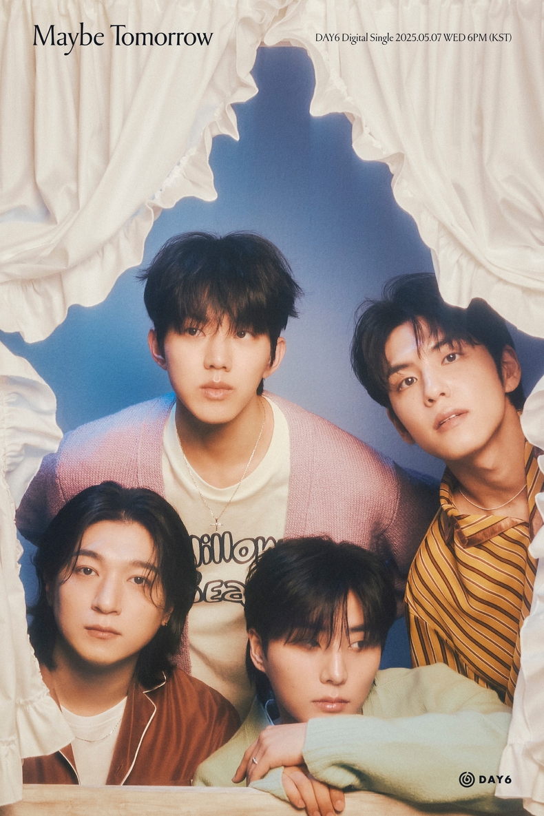 데이식스, 7일 봄 노래 '메이비 투모로우' 발매/사진=JYP엔터테인먼트