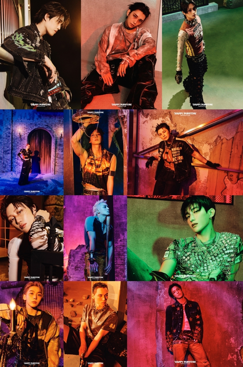 세븐틴 정규 5집 ‘뉴 버스트데이(NEW BURSTDAY)’ 콘셉트 티저/사진=플레디스 엔터테인먼트