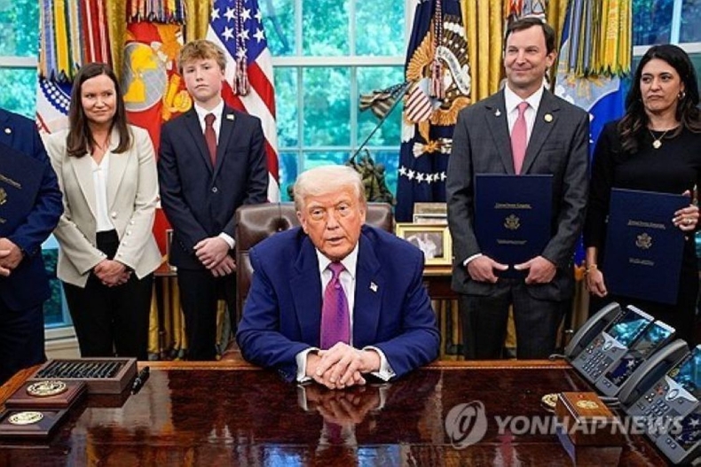 도널드 트럼프 미국 대통령