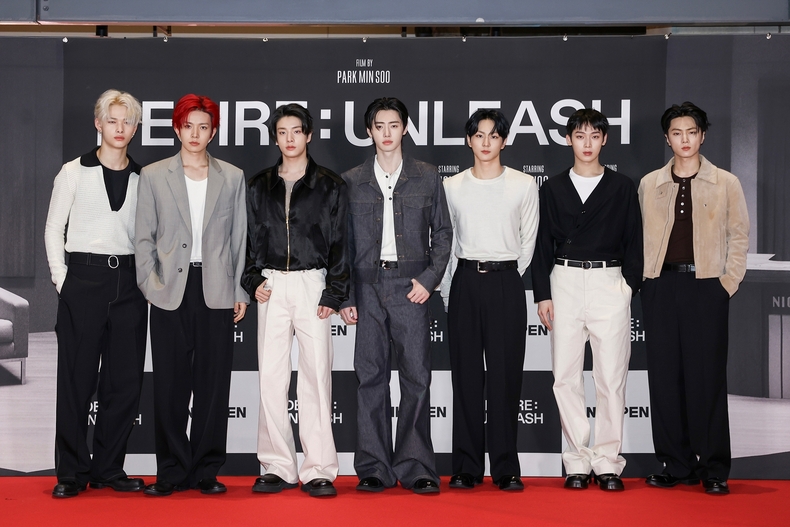 엔하이픈 미니 6집 콘셉트 시네마 프리미어 이벤트/사진=빌리프랩