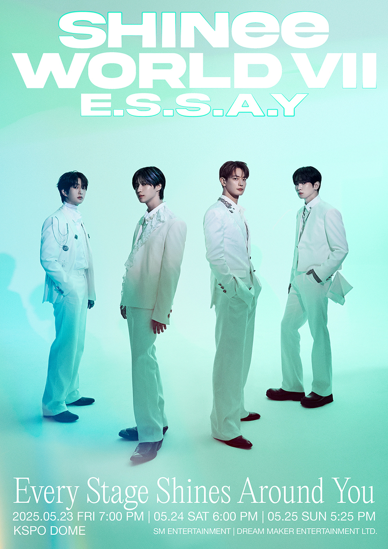 샤이니 일곱 번째 단독 콘서트 포스터/사진=SM엔터테인먼트