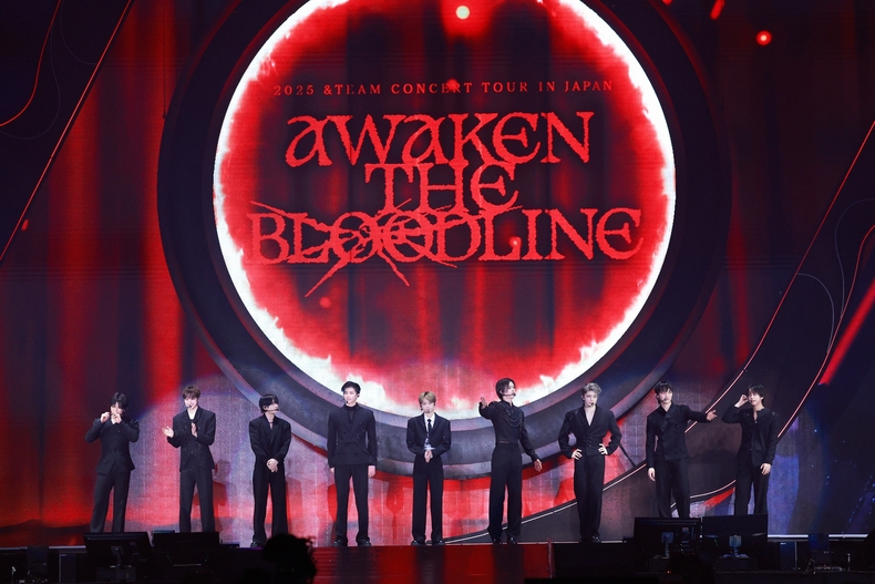 앤팀 아시아 투어 'AWAKEN THE BLOODLINE' 아이치 공연/사진=하이브 레이블즈