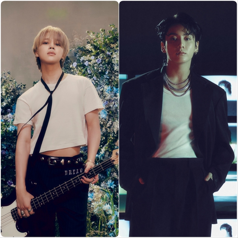 방탄소년단 지민(왼쪽)과 정국/사진=빅히트 뮤직