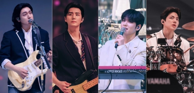 데이식스(DAY6) KSPO 돔서 월드투어 ‘포에버 영(FOREVER YOUNG)’ 개최/사진=JYP엔터테인먼트