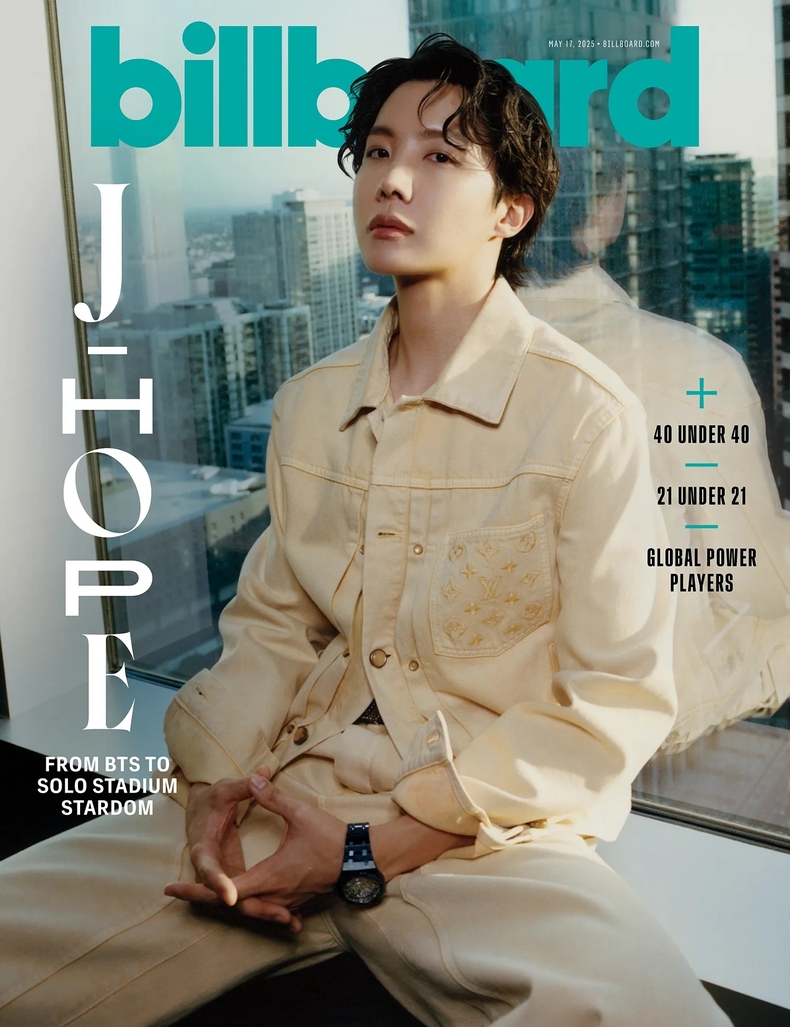 방탄소년단 제이홉_빌보드 커버/사진=빌보드(Billboard)