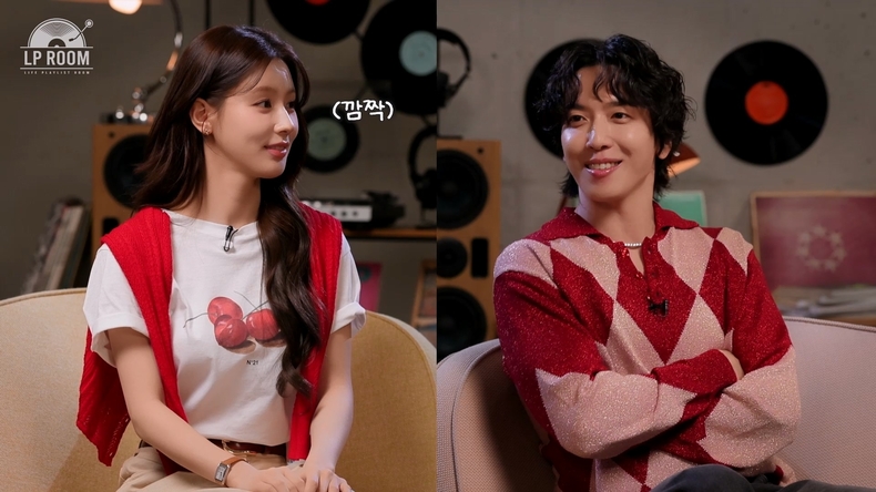 정용화, 아이들 미연과 함께한 'LP ROOM' 공개/사진=딩고