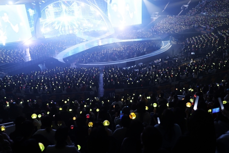 인피니트 데뷔 15주년 콘서트 실황 영화 스틸 사진/사진=CGV