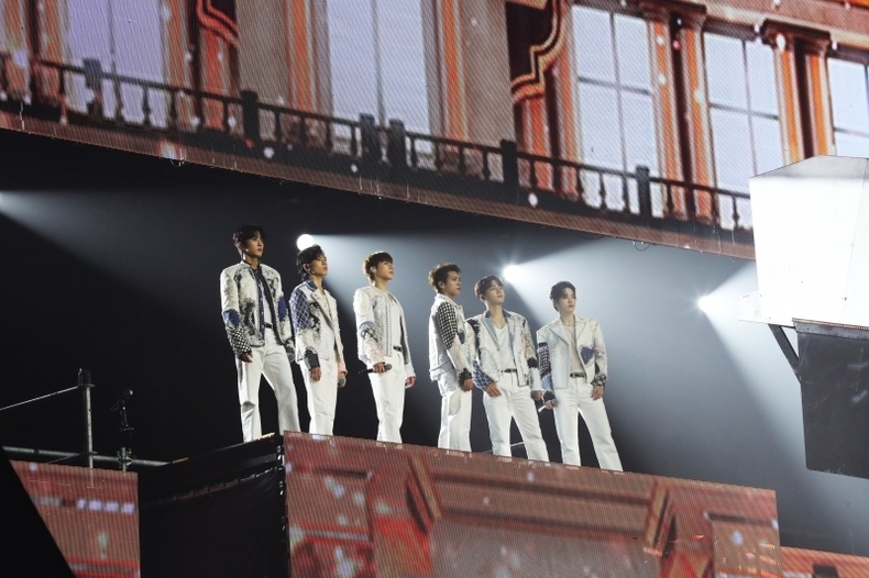 인피니트 데뷔 15주년 콘서트 실황 영화 스틸 사진/사진=CGV 