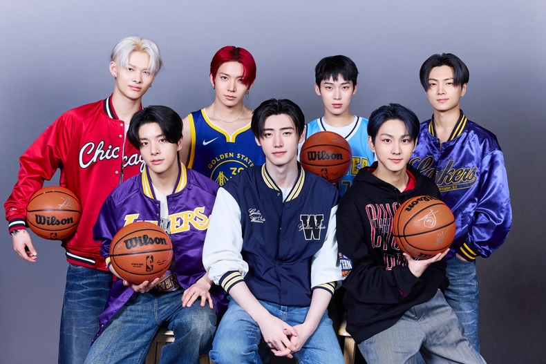 엔하이픈, ‘프렌즈 오브 더 NBA’ 발탁/사진=NBA