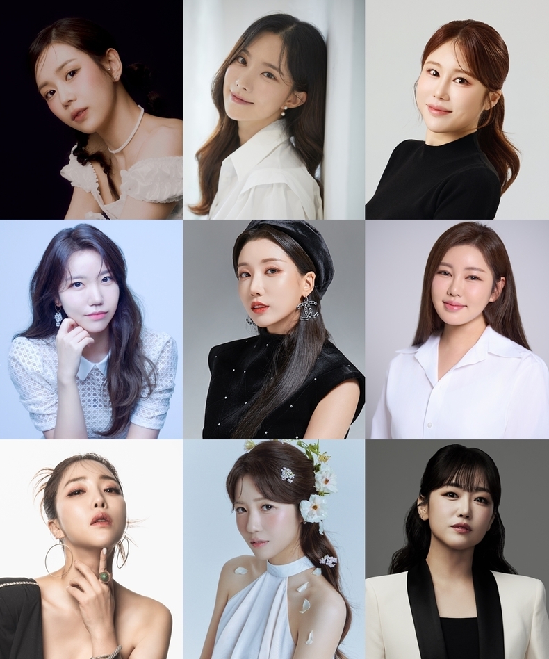 ‘미스트롯’ 시즌1 멤버들, 7월 12일 콘서트 개최/사진=각 소속사