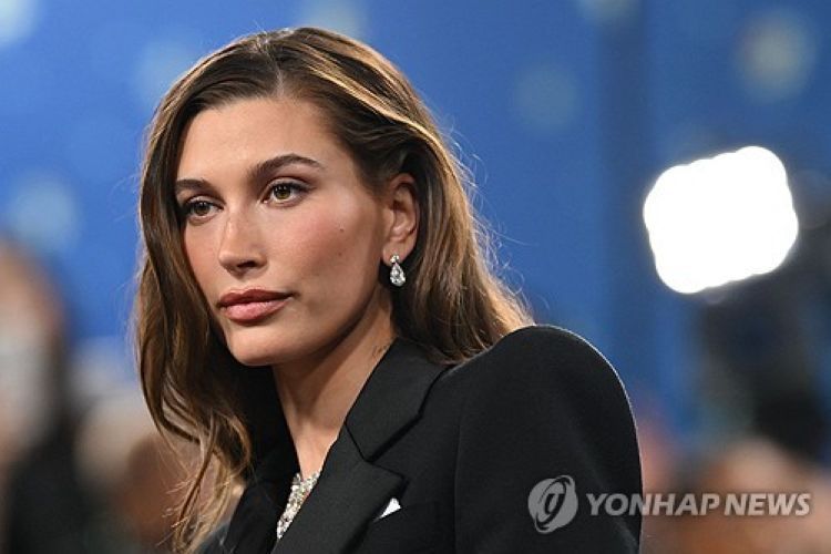 지난 5일 뉴욕 '메트 갈라' 참석한 헤일리 비버