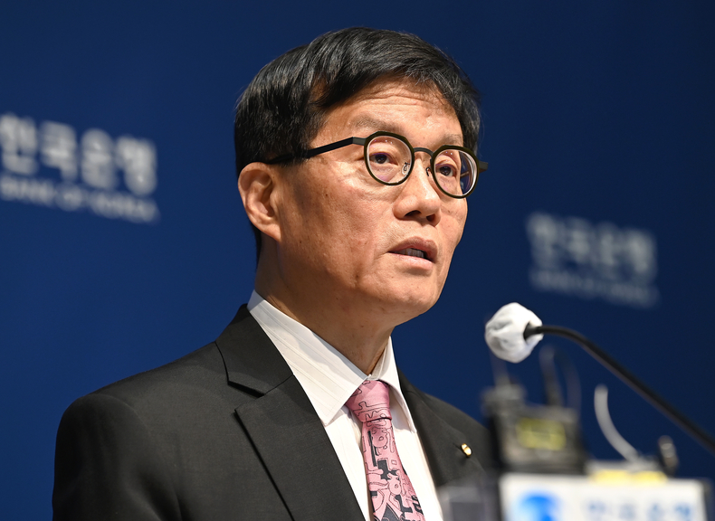 기자간담회서 발언하는 이창용 한은 총재(사진=연합뉴스)