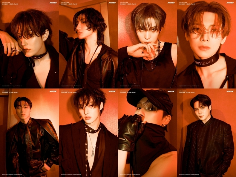에이티즈, 미니 12집 포토 추가 공개/사진=KQ엔터테인먼트
