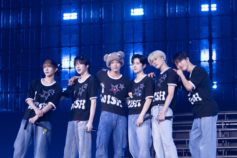 NCT WISH 아시아 투어 방콕 공연 모습/사진=SM엔터테인먼트
