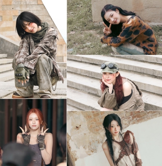있지 뮤직비디오 비하인드 포토/사진=JYP엔터테인먼트