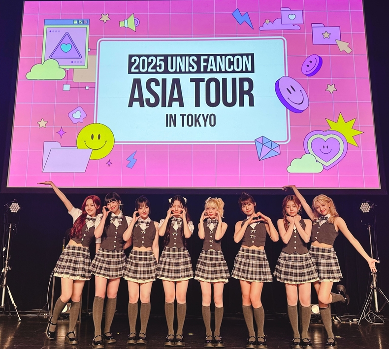 유니스(UNIS) 일본 팬콘 투어 개최/사진=F&F엔터테인먼트