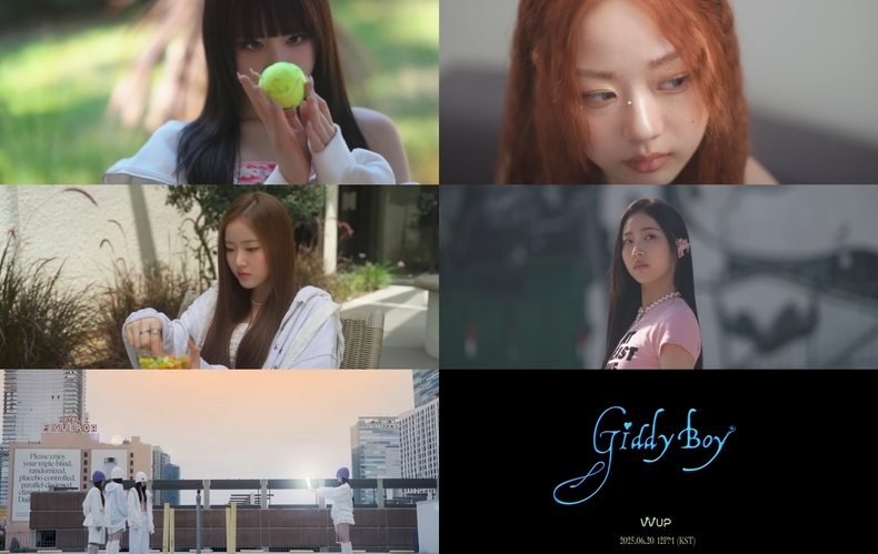 VVUP 디지털 싱글 'Giddy Boy' MV 티저 갈무리/사진=이고이엔티