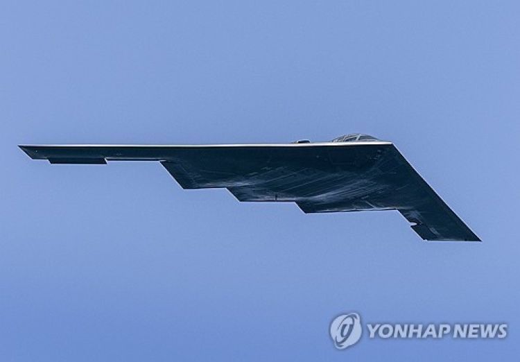 미 공군에서 운용 중인 B-2 스텔스 폭격기