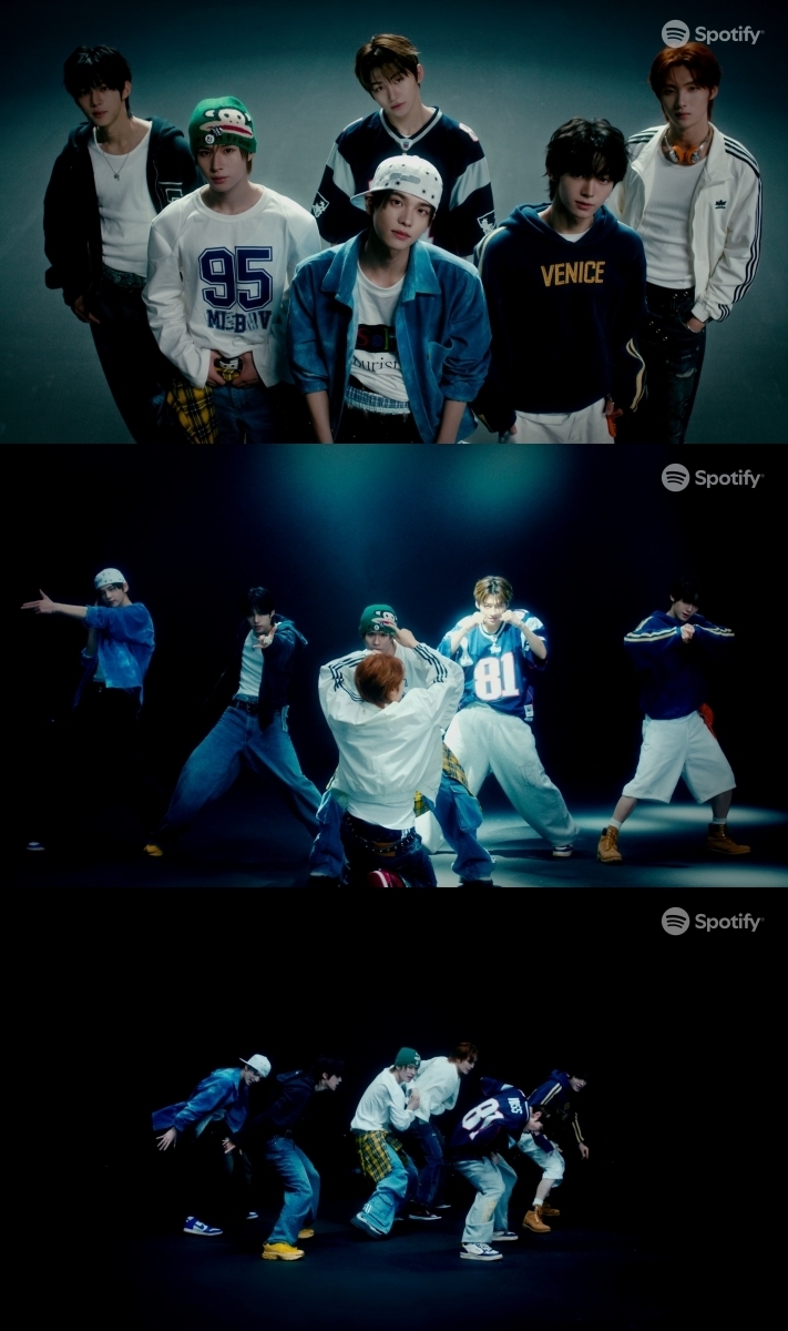 TWS 'Freestyle' 스포티파이 퍼포먼스 비디오 영상 갈무리/사진=스포티파이