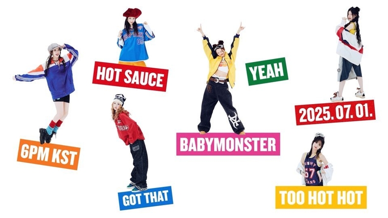 베이비몬스터, '핫 소스' 반주 음악 티저 공개/사진=YG엔터테인먼트