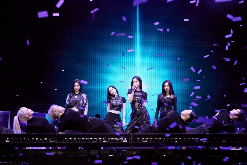에스파 마와진 페스티벌 무대 모습/사진=SM엔터테인먼트